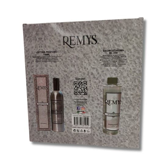 Remys Confezione National Profumo 150 ml + Bagnoschiuma 250 ml