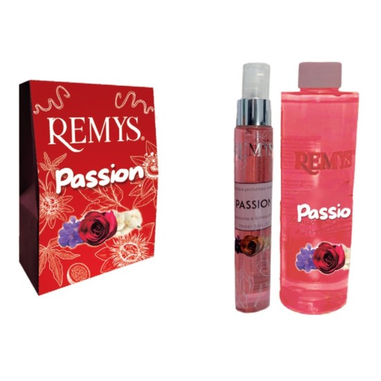 Remys Confezione Passion Acqua 75 ml + Bagno 250 ml