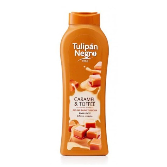 Tulipan Negro Bagno schiuma Gel Caramel & Toffee 650ml